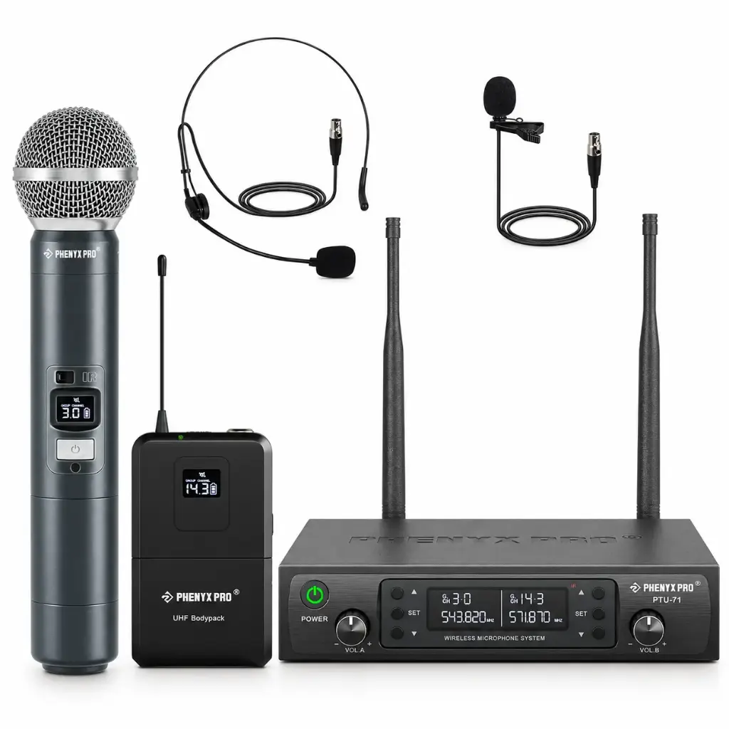 Phenyx Pro Wireless Microphone System